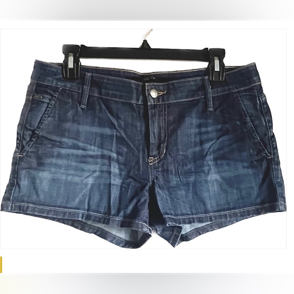 Joe’s Jeans Jackie Dark Wash Stretch 5 Pocket Jean Shorts Size 29 - Picture 3 of 13